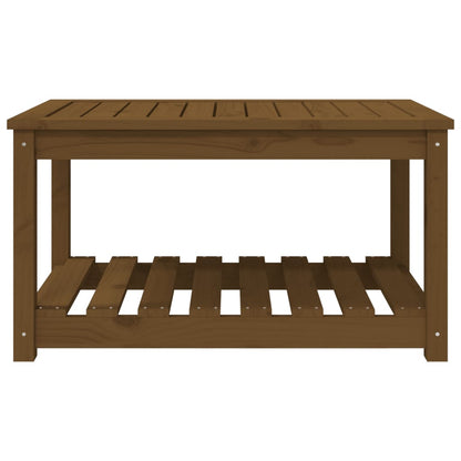 vidaXL Tuintafel 82,5x50,5x45 cm massief grenenhout honingbruin