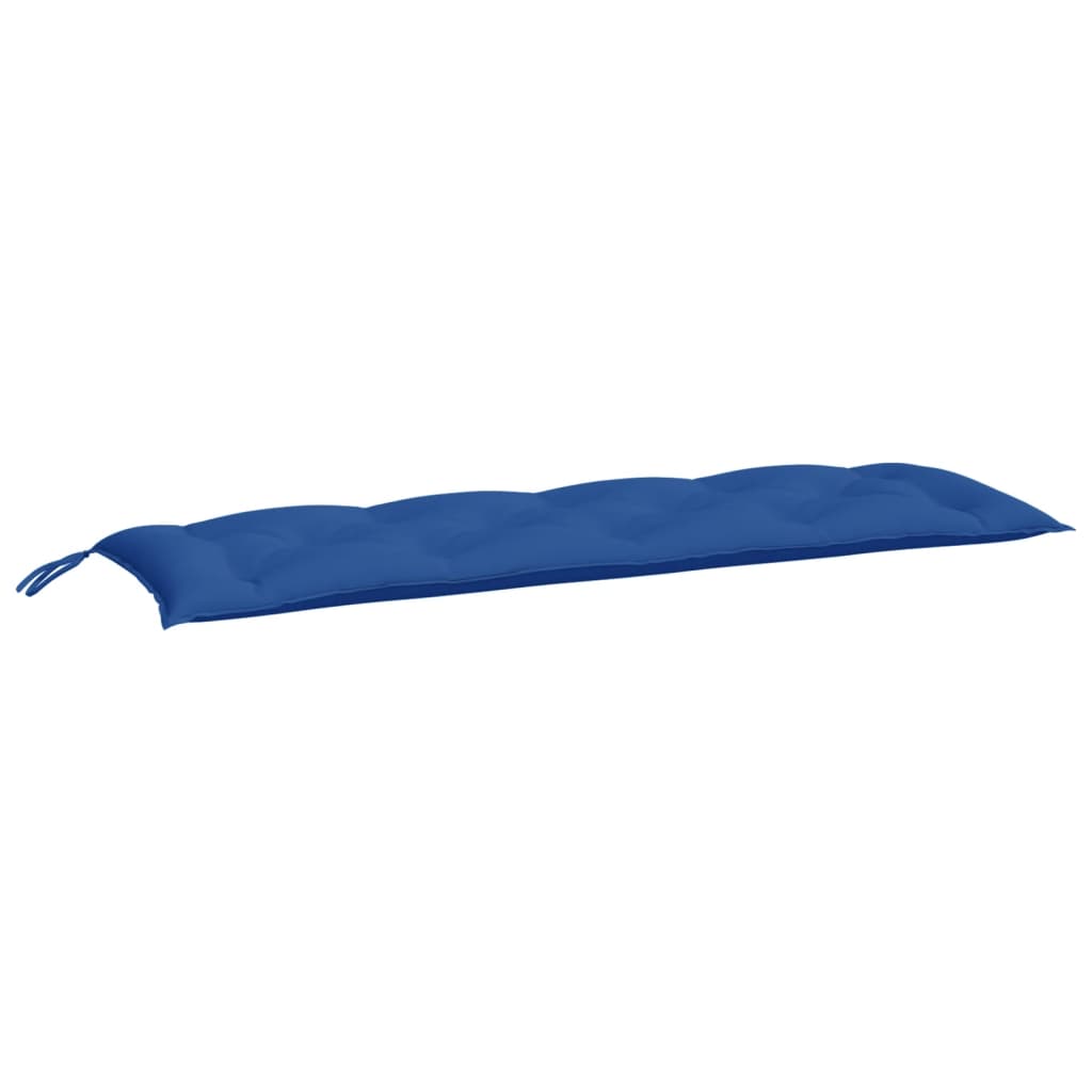 vidaXL Tuinbankkussens 2 st 150x50x7 cm oxford stof blauw