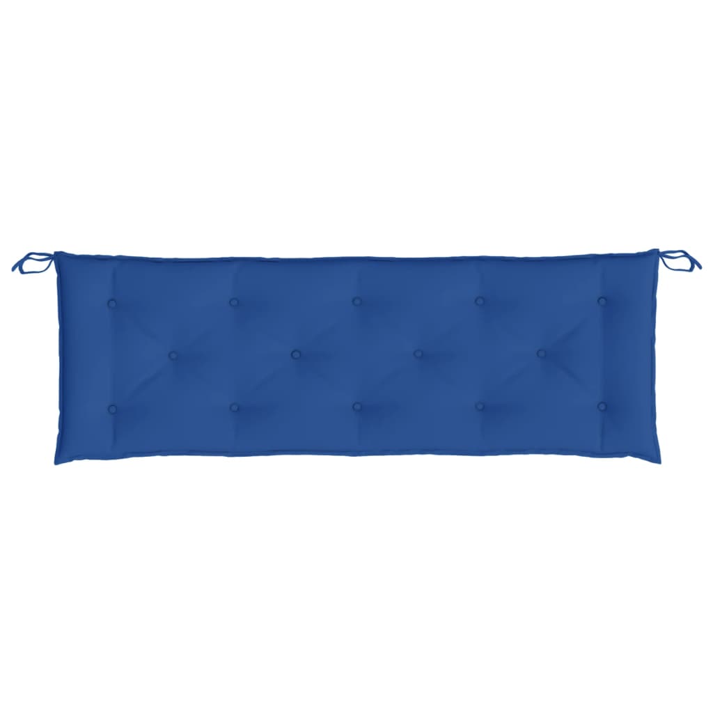 vidaXL Tuinbankkussens 2 st 150x50x7 cm oxford stof blauw