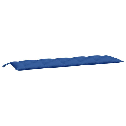 vidaXL Tuinbankkussens 2 st 180x50x7 cm oxford stof blauw