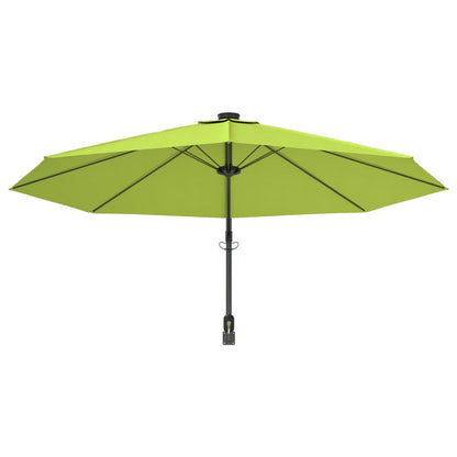 vidaXL Wandparasol 290 cm appelgroen