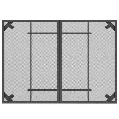 vidaXL Tuintafel 110x80x72 cm staalgaas antracietkleurig