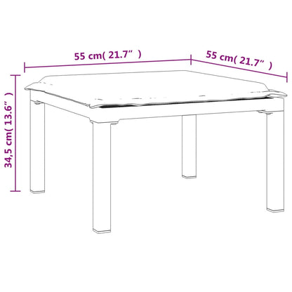 vidaXL 6-delige Loungeset poly rattan zwart en grijs